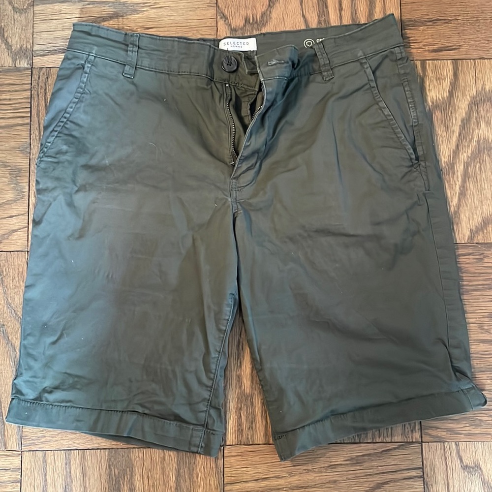 Olive Green Shorts